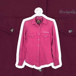 HARLEY DAVIDSON BUTTON DOWN